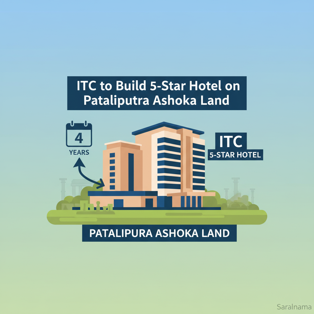 4-Year Plan: ITC to Build 5-Star Hotel on Pataliputra Ashoka Land