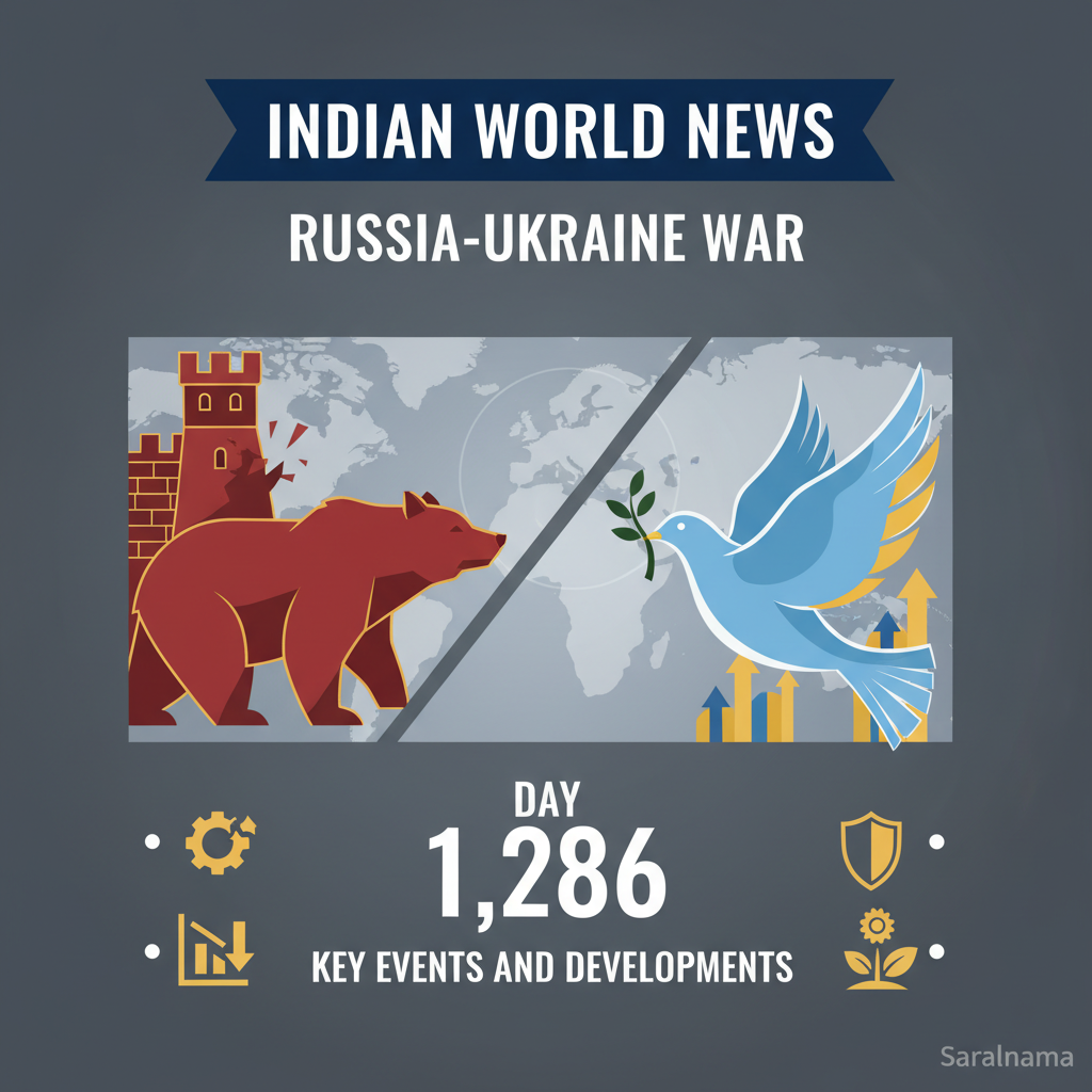 Russia-Ukraine War Day 1,286: Key Events and Developments