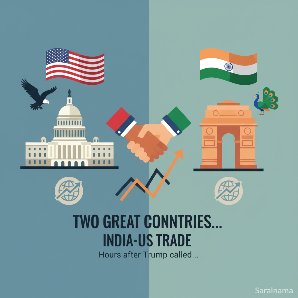 ‘Two great countries…’: Hours after Trump called India-US trade 