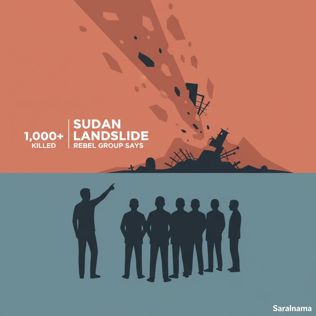 Over 1,000 Killed in Sudan Landslide, Says Rebel Group