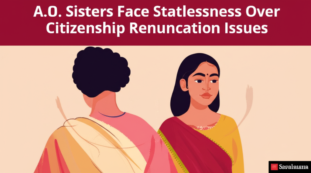 Two Sisters Face Statelessness Over Citizenship Renunciation Issues