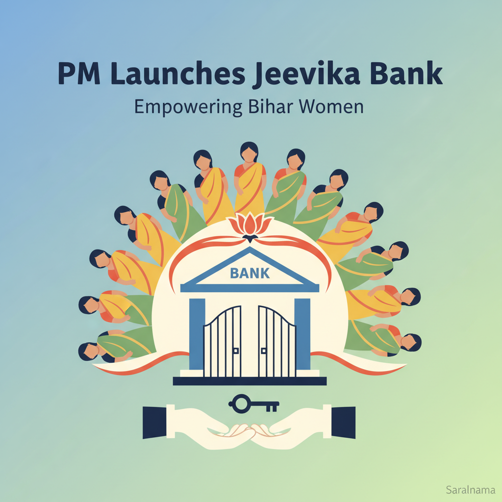 PM Modi to Launch Jeevika Bank for Bihar Women