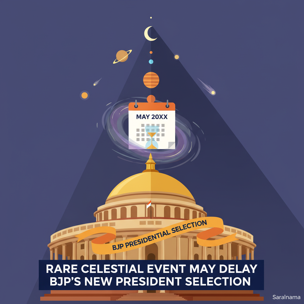 Rare Celestial Event May Delay BJP's New President Selection
