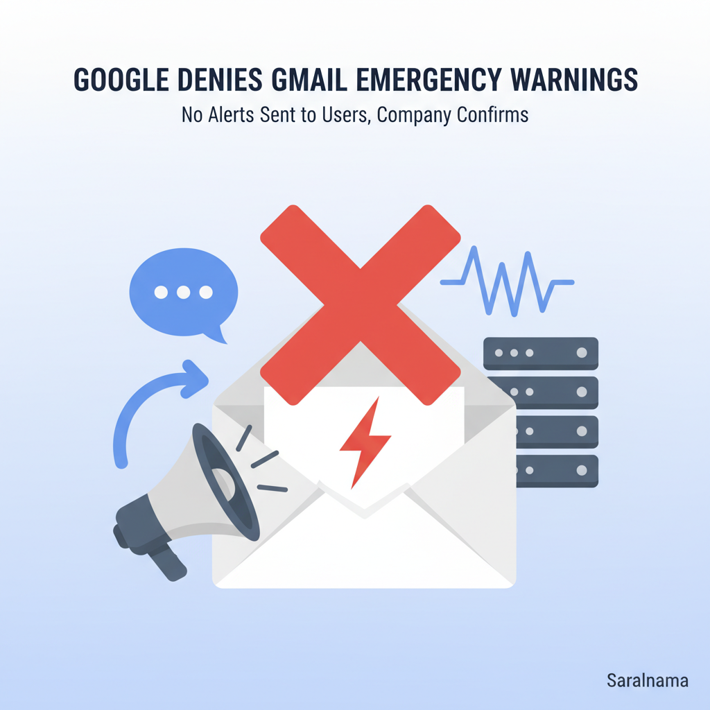 Google Denies Sending Gmail Emergency Warning to Users