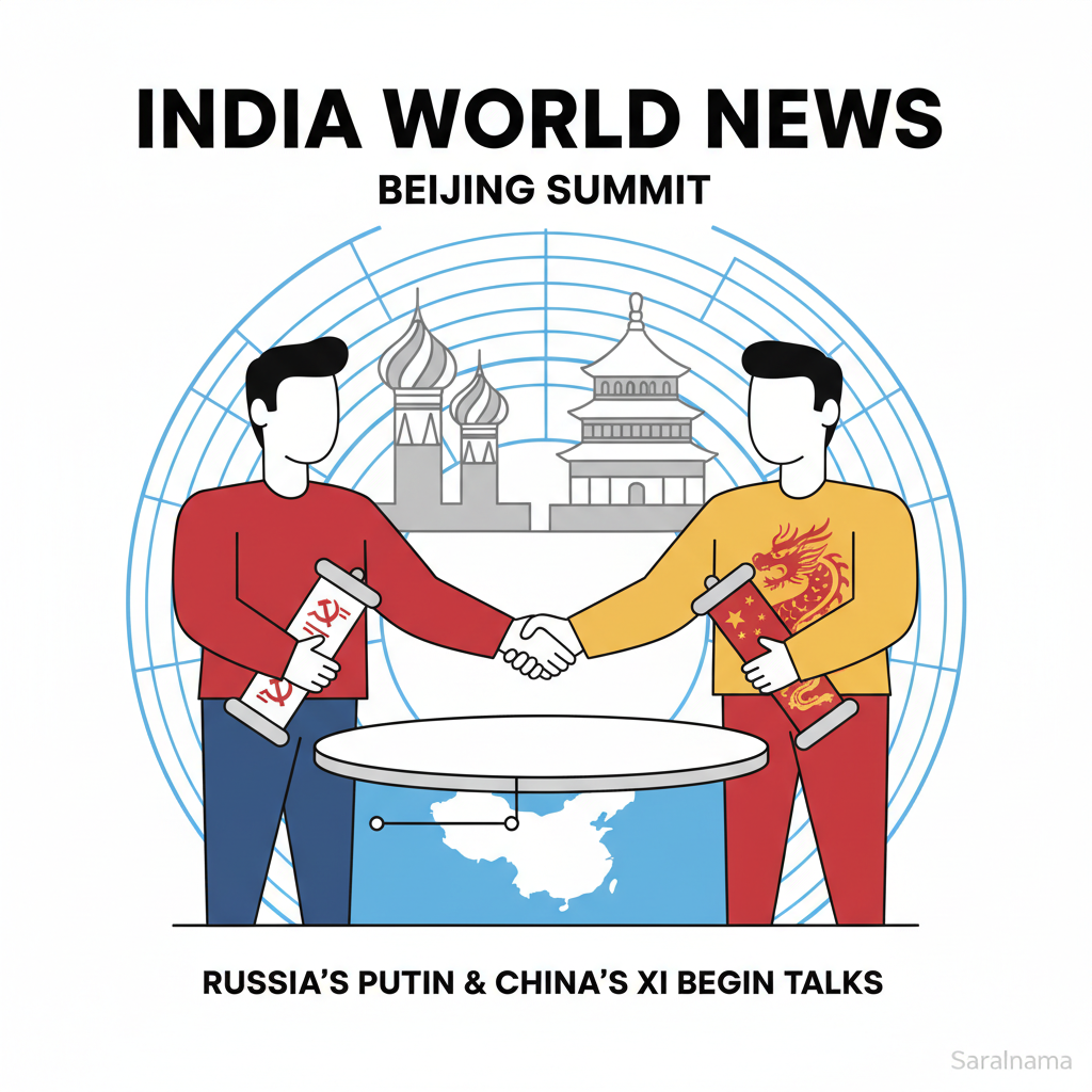 Russia&#x27;s Vladimir Putin and China&#x27;s Xi Jinping begin talks in Beijing