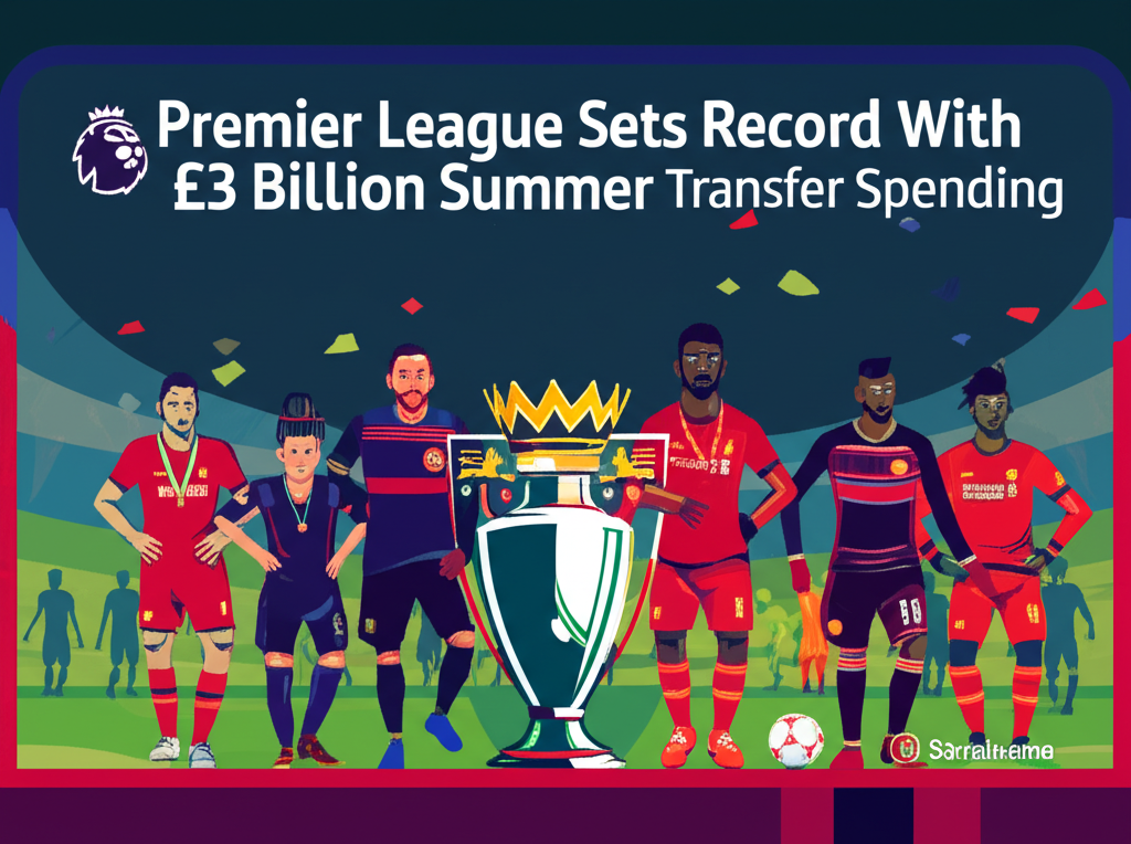 Premier League Sets Record With £3 Billion Summer Transfer Spending