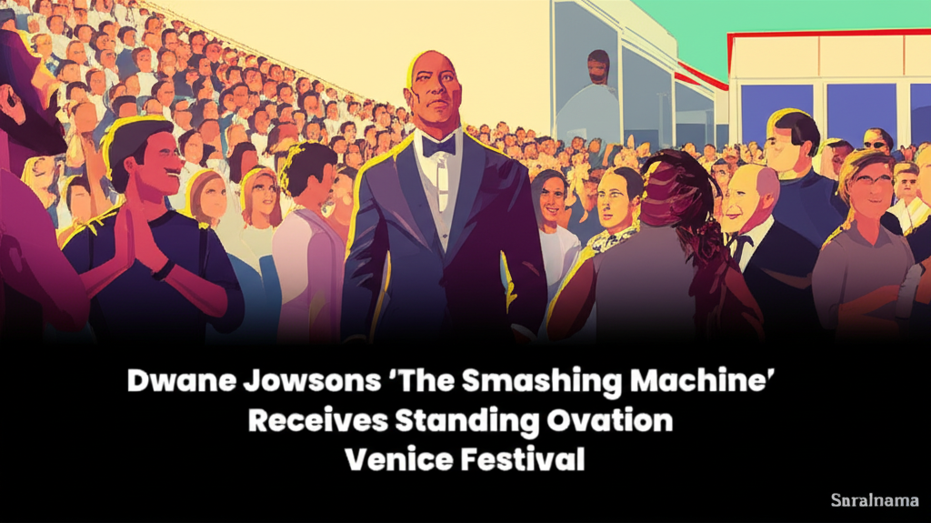 Dwayne Johnson’s ‘The Smashing Machine’ Receives Standing Ovation at Venice Festival