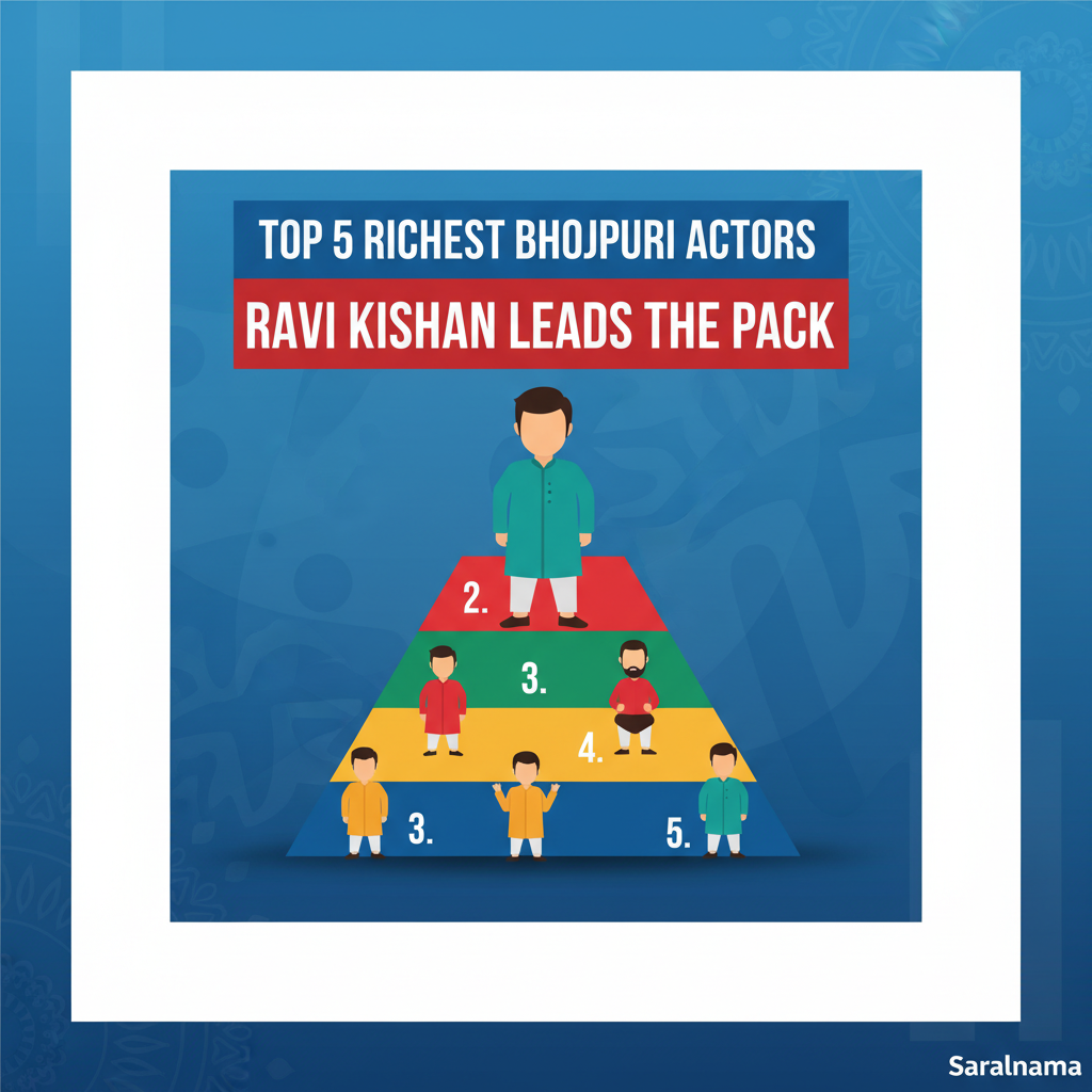 Top 5 Richest Bhojpuri Actors: Ravi Kishan Leads the Pack