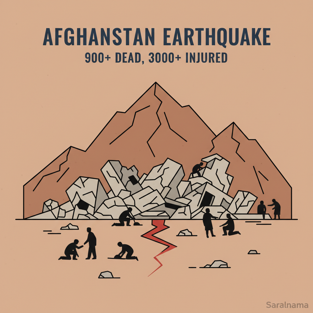 Earthquake in Afghanistan Kills 900, Injures 3,000
