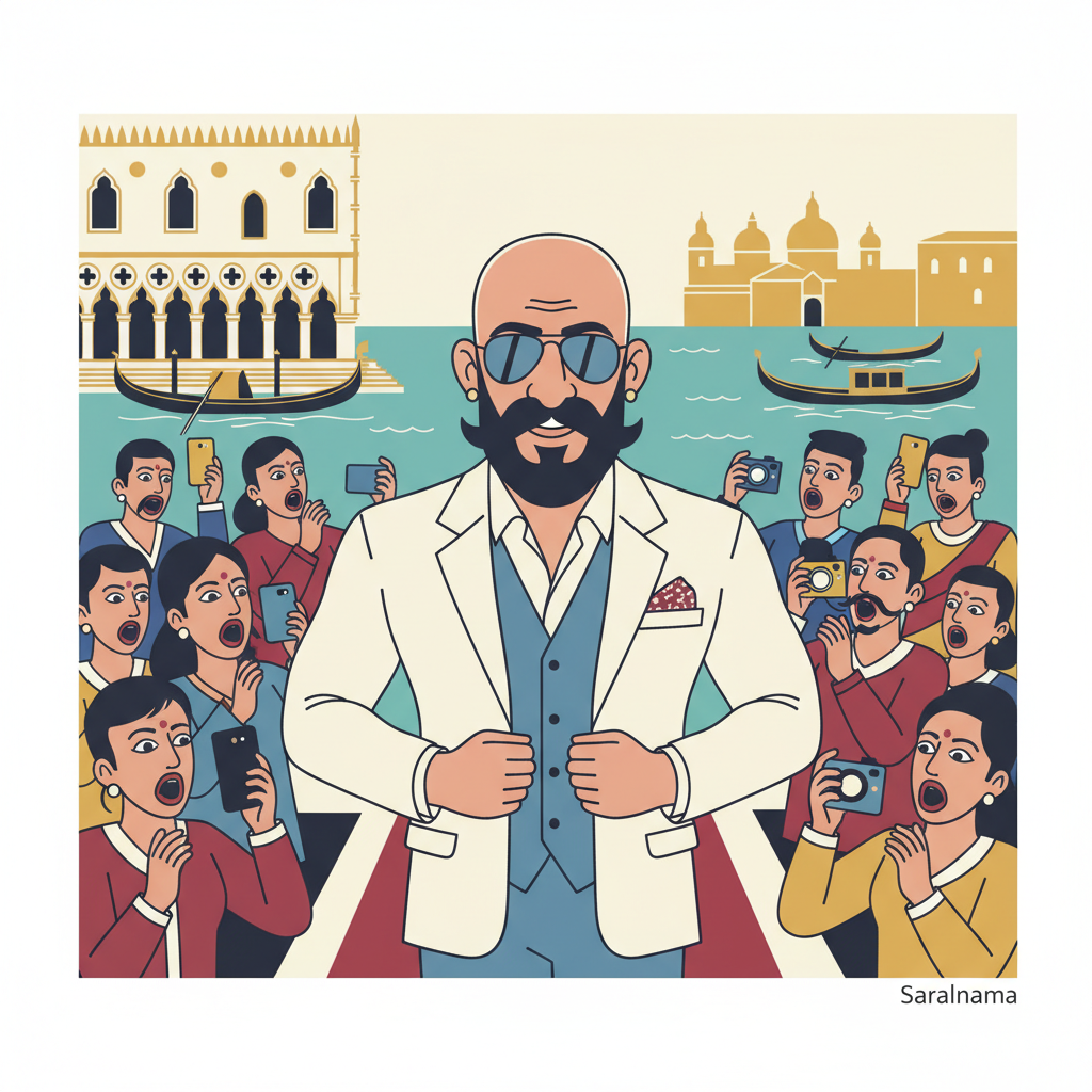 The Rock's New Look Surprises Fans at Venice Film Festival