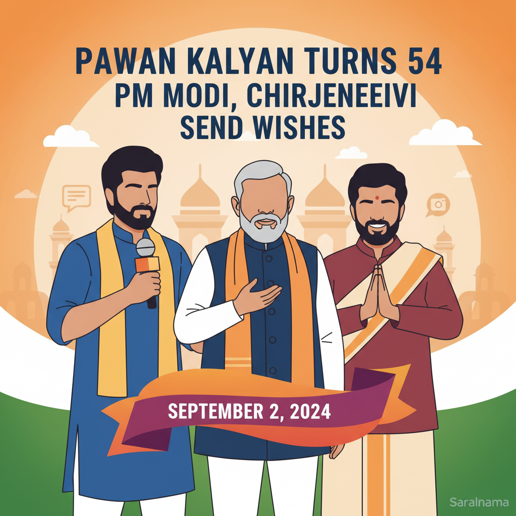 Pawan Kalyan Turns 54: PM Modi, Chiranjeevi Send Wishes