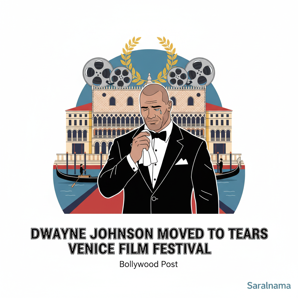 Dwayne Johnson Moved to Tears at Venice Film Festival