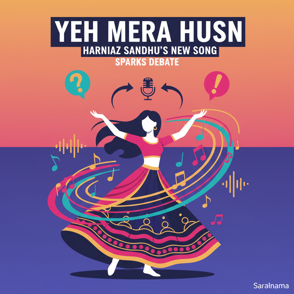 Yeh Mera Husn: Harnaaz Sandhu's New Song Sparks Debate