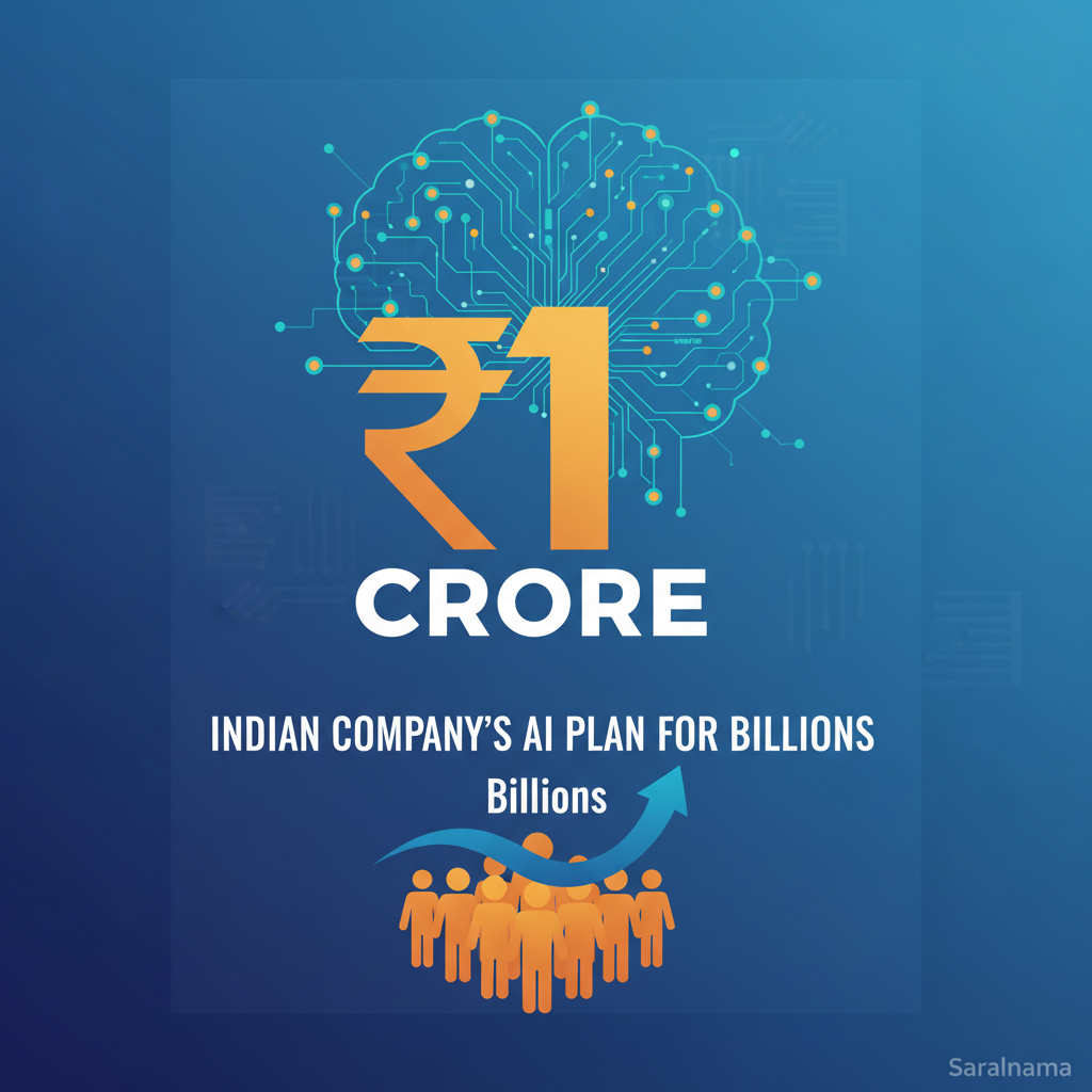 ₹1 Crore Number: Indian Company's AI Plan for Billions