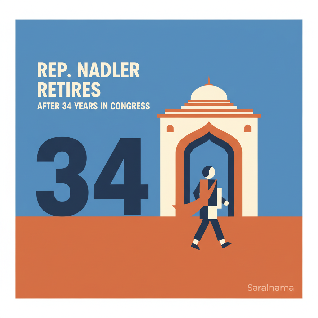 Rep. Nadler Retires After 34 Years in Congress
