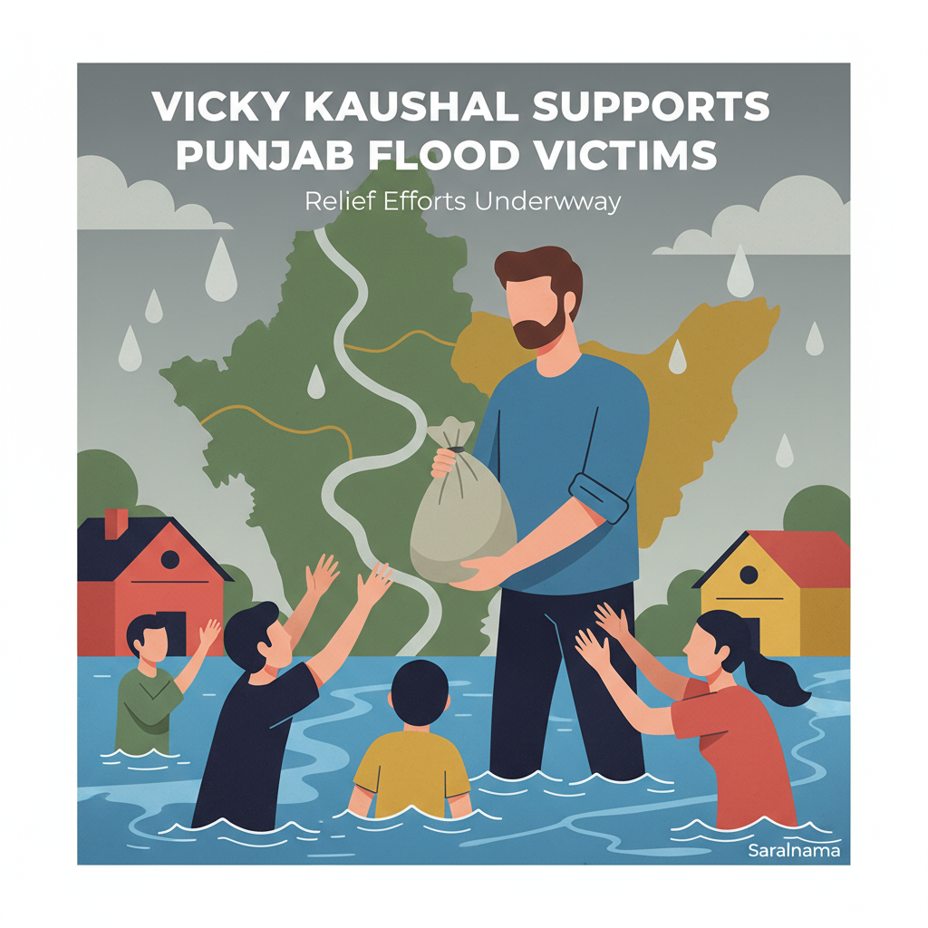 Vicky Kaushal Supports Punjab Flood Victims