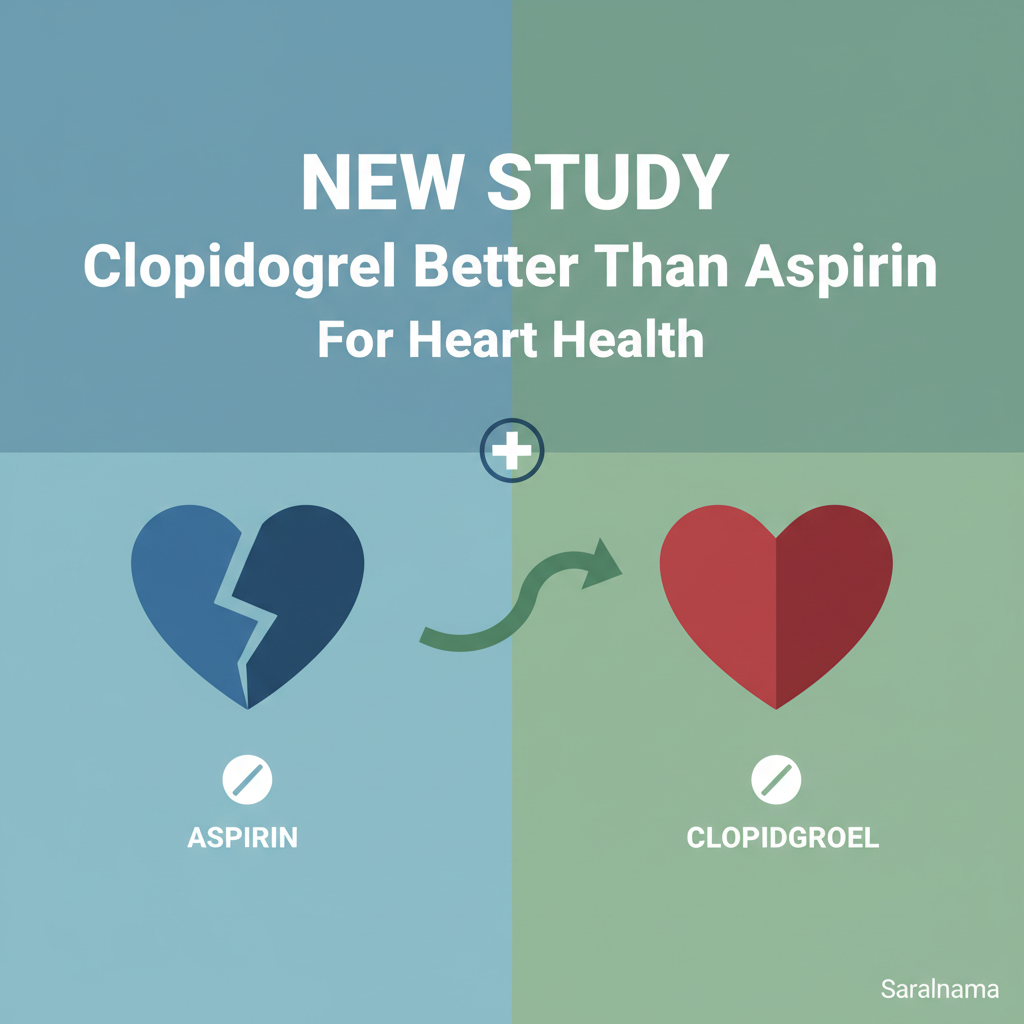 New Study: Clopidogrel Better Than Aspirin for Heart Health