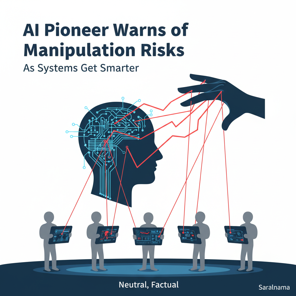 AI Pioneer Warns of Manipulation Risks as Systems Get Smarter