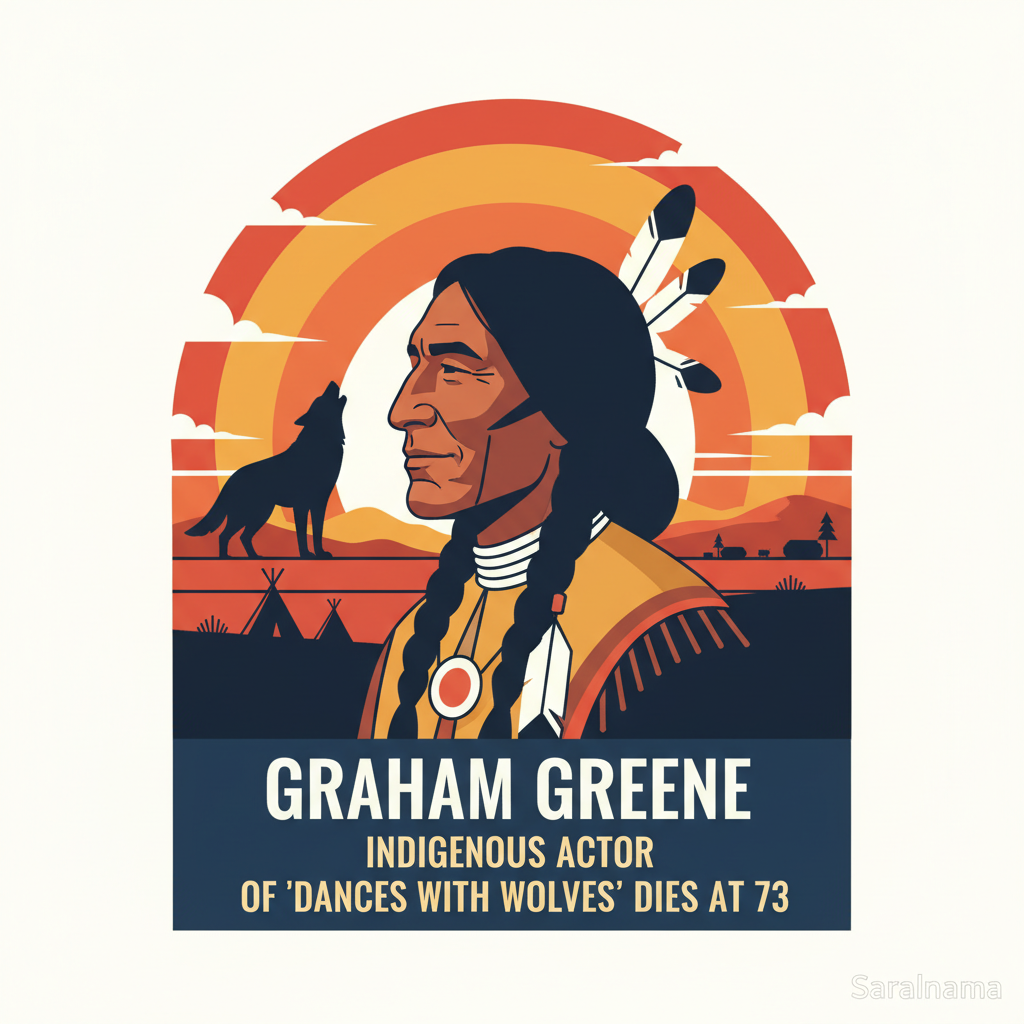 Graham Greene, Indigenous Actor of 'Dances with Wolves', Dies at 73