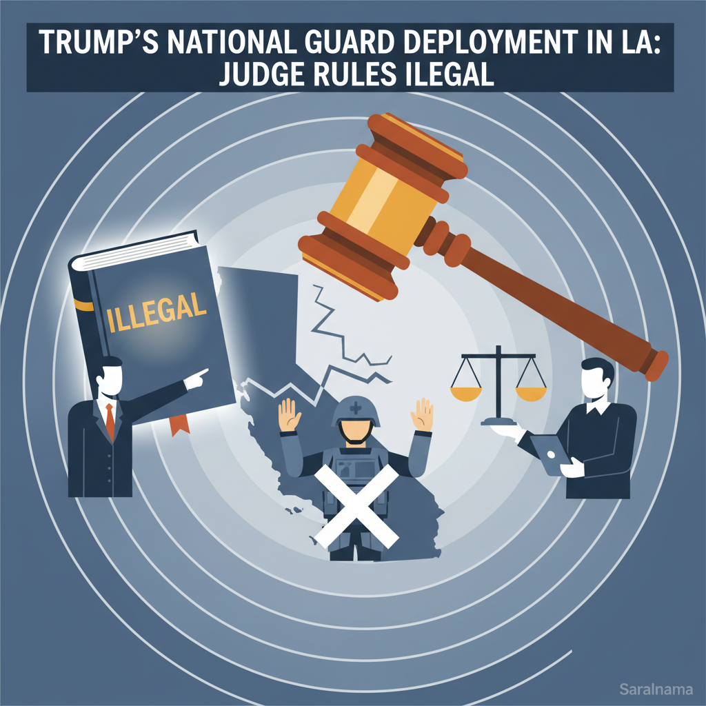 Trump's Use of National Guard in LA Ruled Illegal by Judge