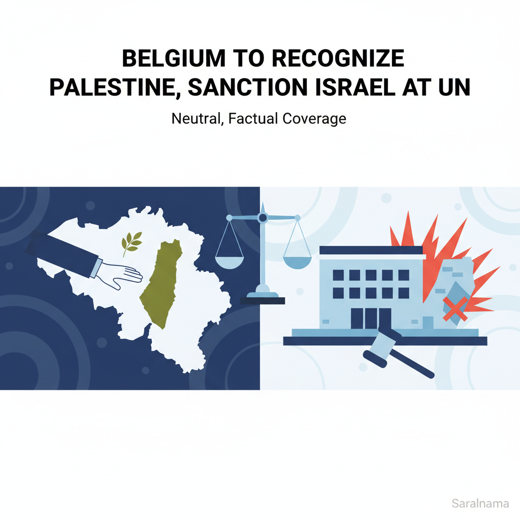 Belgium to Recognize Palestine, Sanction Israel at UN