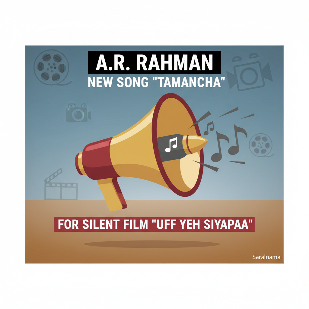 A.R. Rahman's New Song 'Tamancha' for Silent Film Ufff Yeh Siyapaa