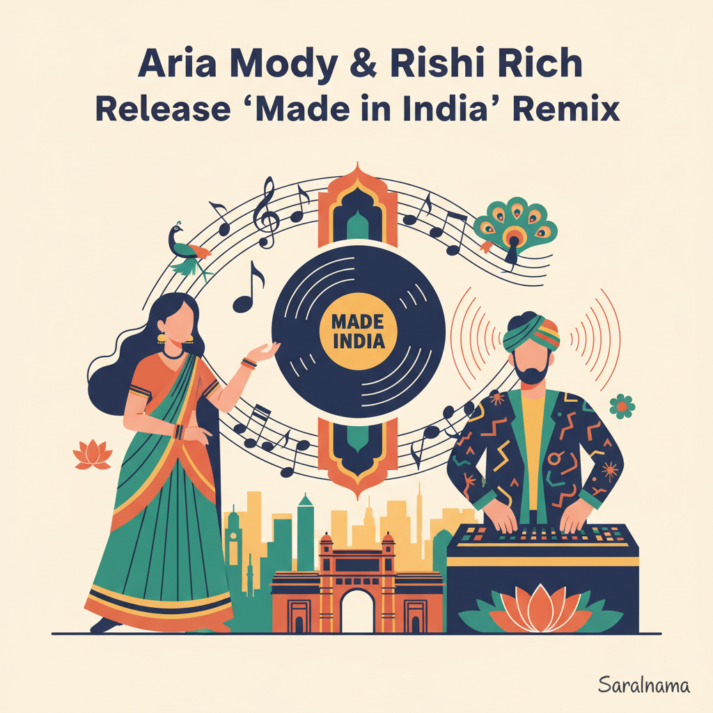 Aria Mody and Rishi Rich Release 'Made in India' Remix