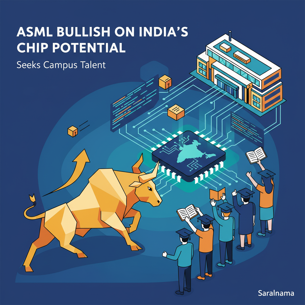 ASML Bullish on India's Chip Potential, Seeks Campus Talent