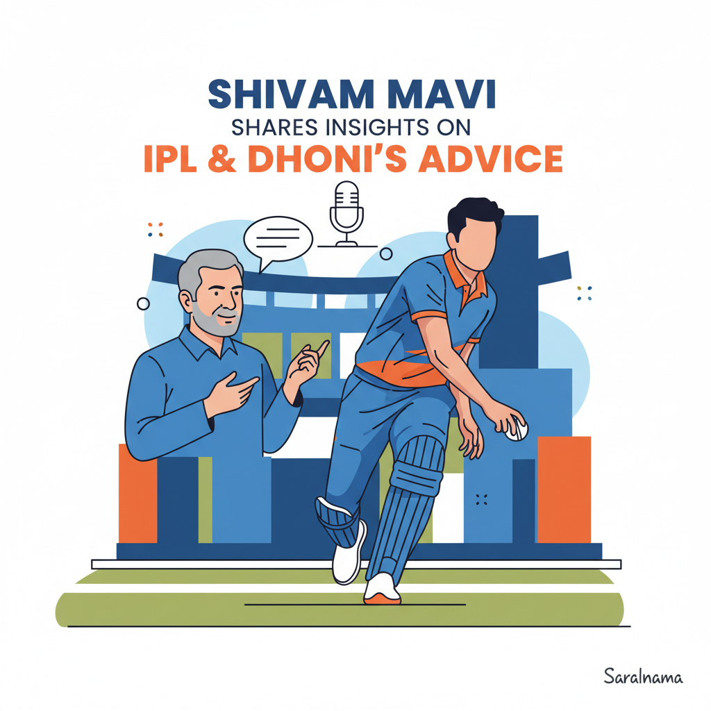Shivam Mavi Shares Insights on IPL and MS Dhoni's Advice