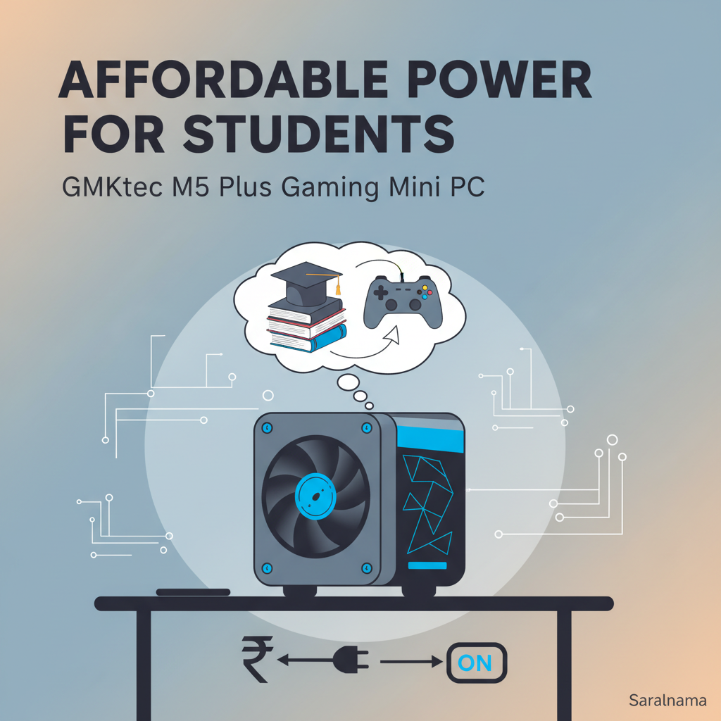 GMKtec M5 Plus Gaming Mini PC: Affordable Power for Students