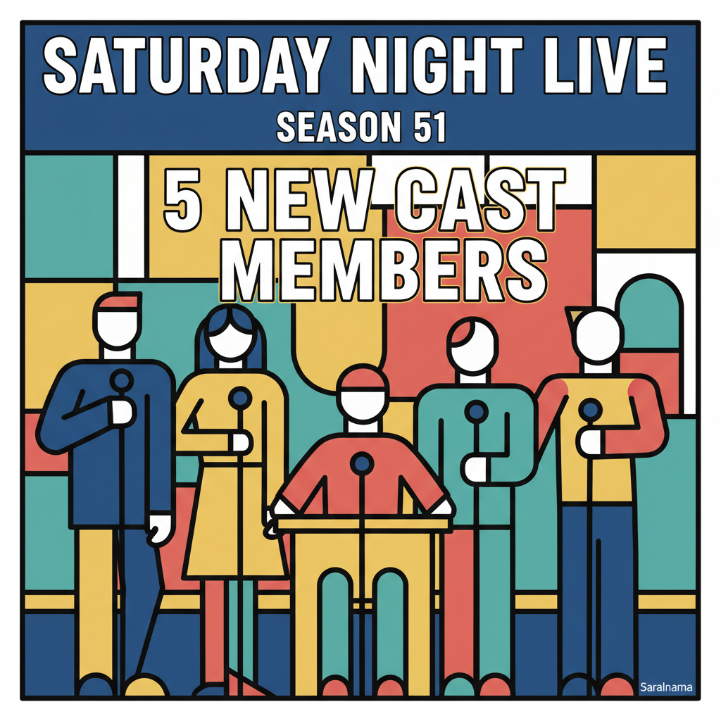 SNL Adds 5 New Cast Members for Season 51