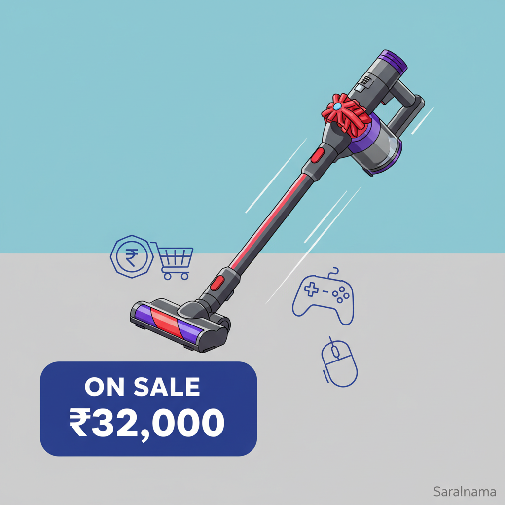 Dyson V8 Plus Cordless Vacuum on Sale for ₹32,000