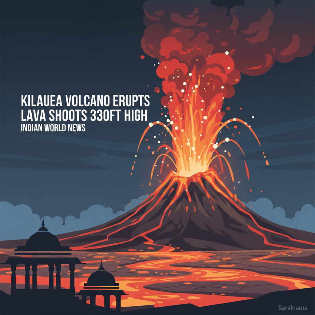 Kilauea Volcano Erupts: Lava Shoots 330ft High