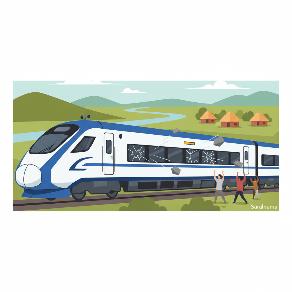 Vande Bharat Express Attacked with Stones in Bihar