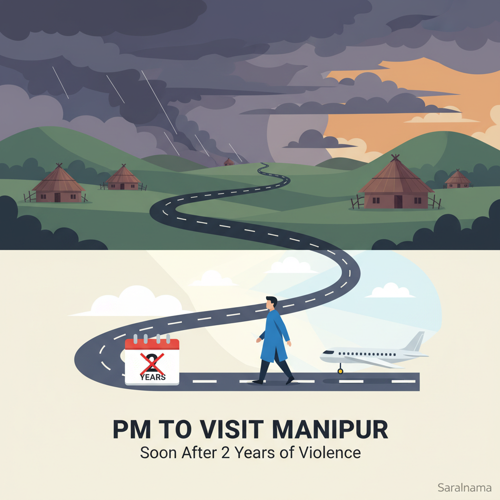 PM Modi May Visit Manipur Soon After 2 Years of Violence