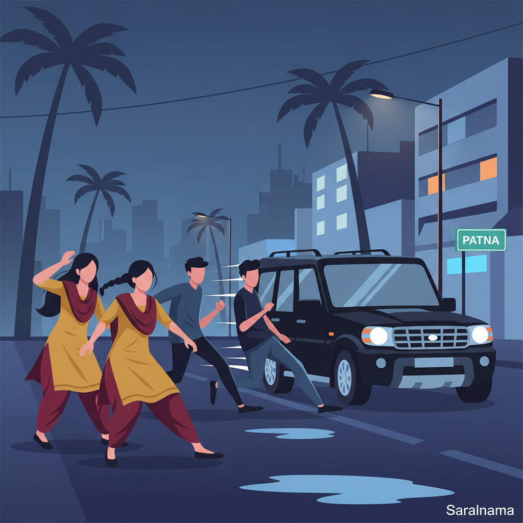 Drunk Boys Beat Girls in Patna, Fled in Black Scorpio