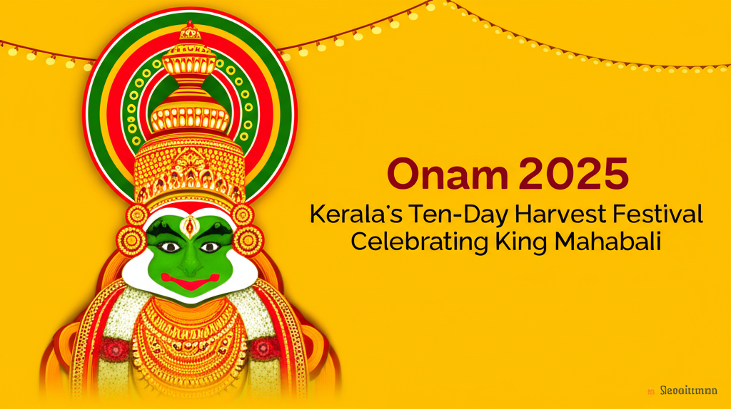 Onam 2025: Kerala’s Ten-Day Harvest Festival Celebrating King Mahabali