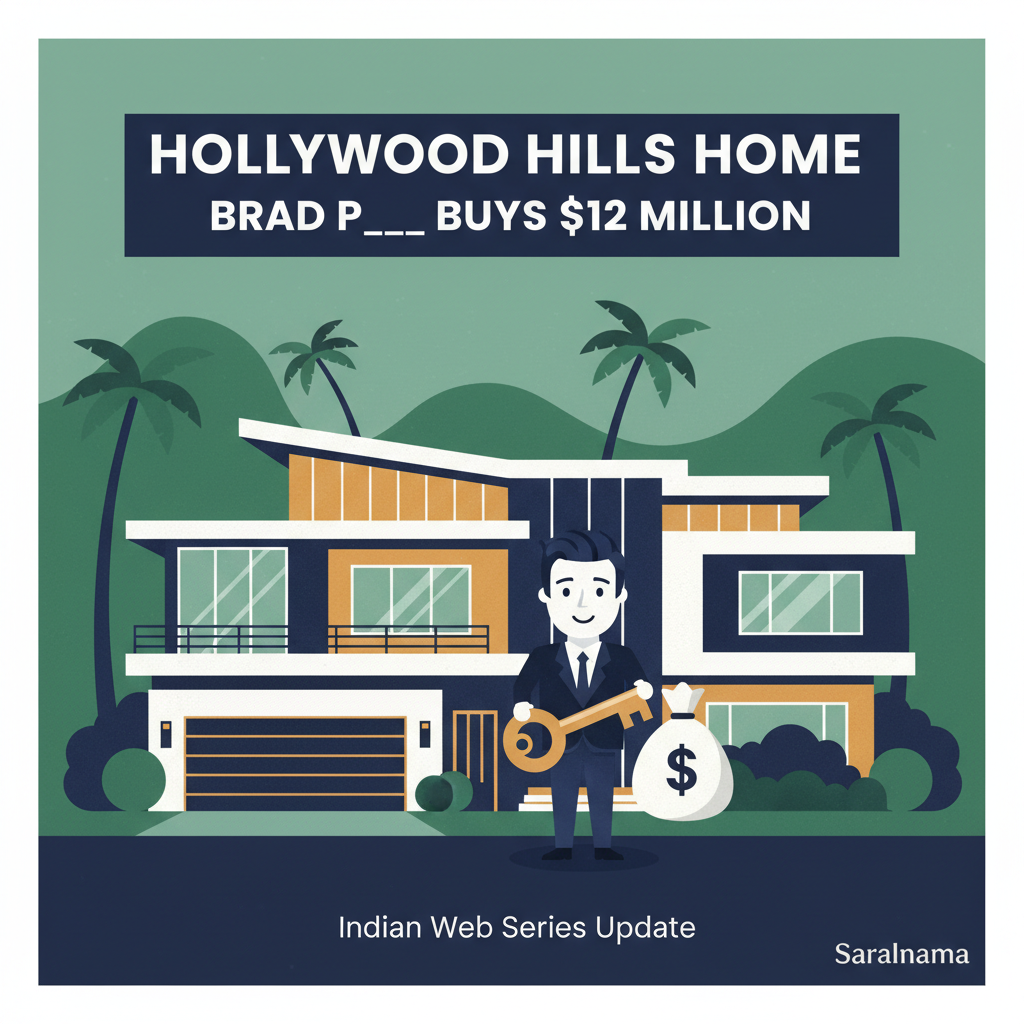 Brad Pitt Buys $12 Million Hollywood Hills Home