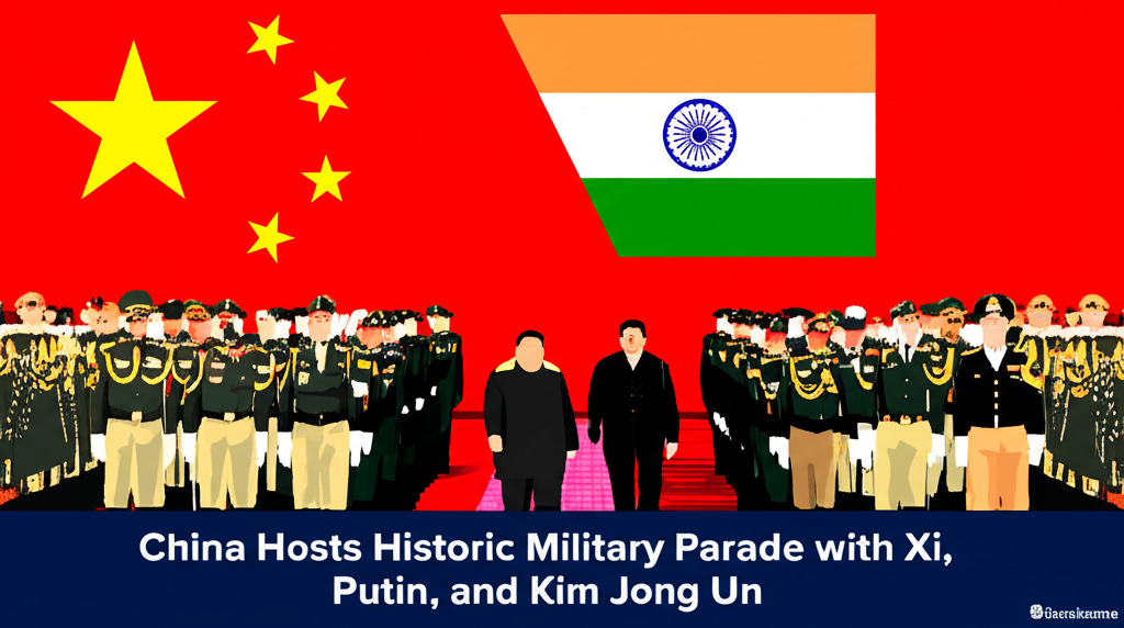 China Hosts Historic Military Parade with Xi, Putin, and Kim Jong Un