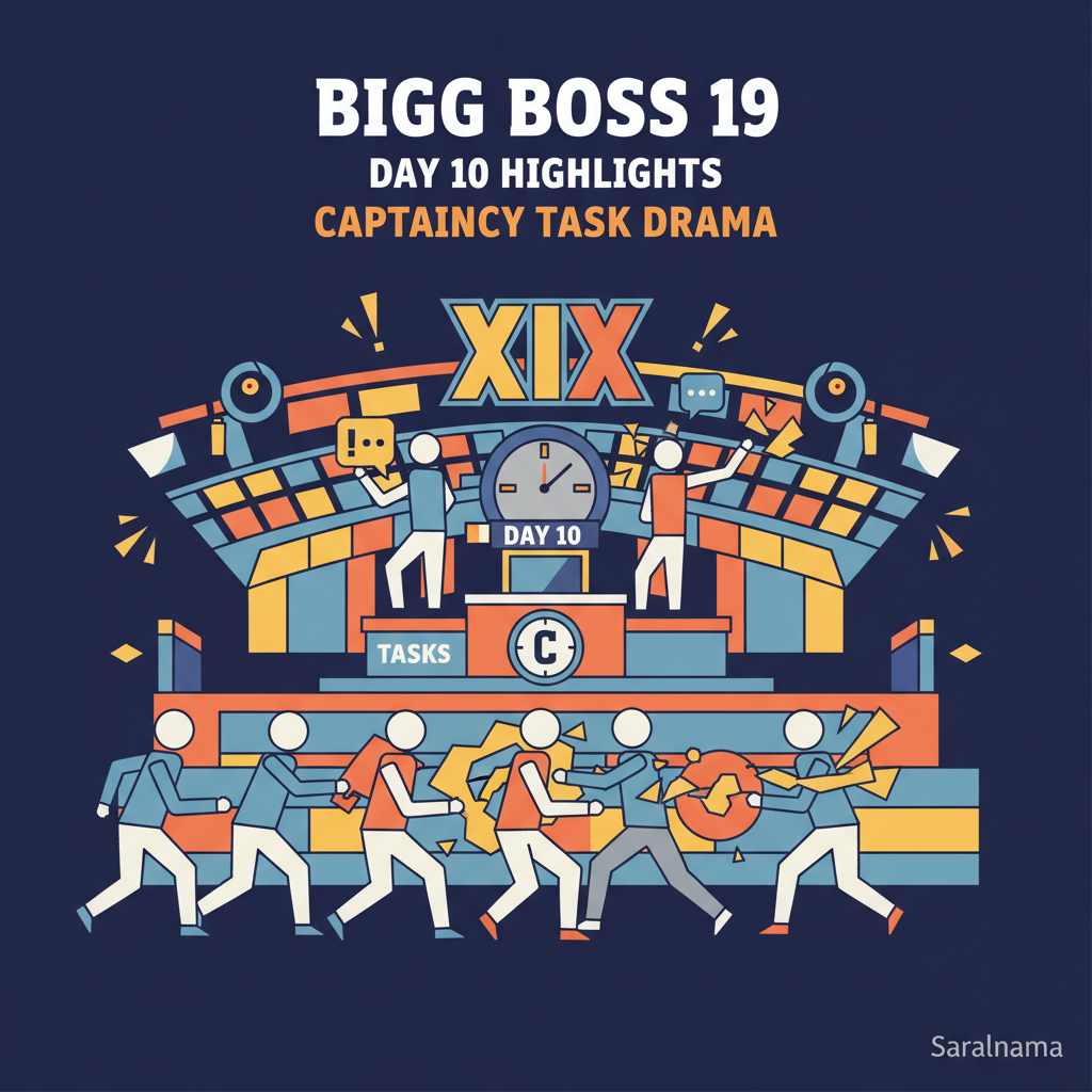 Bigg Boss 19: Day 10 Highlights and Captaincy Task Drama
