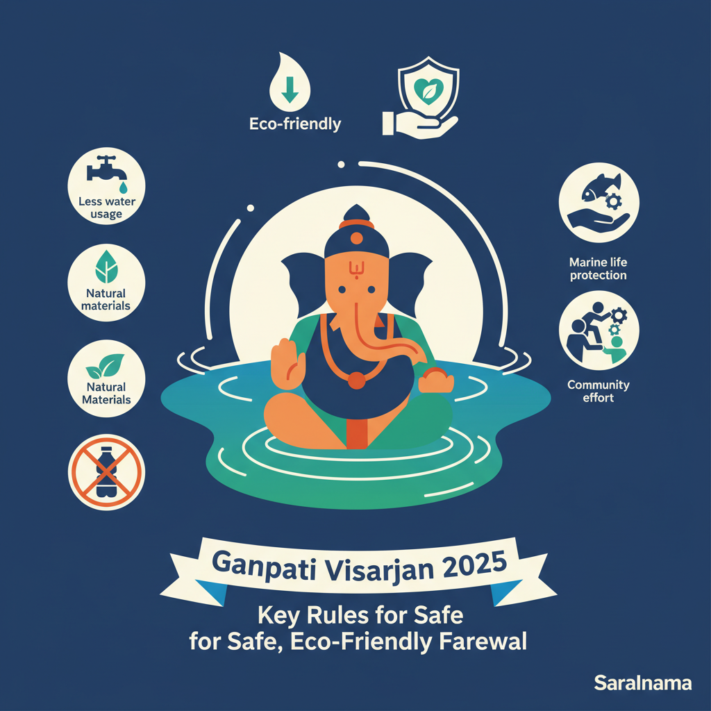 Ganpati Visarjan 2025: Key Rules for Safe, Eco-Friendly Farewell