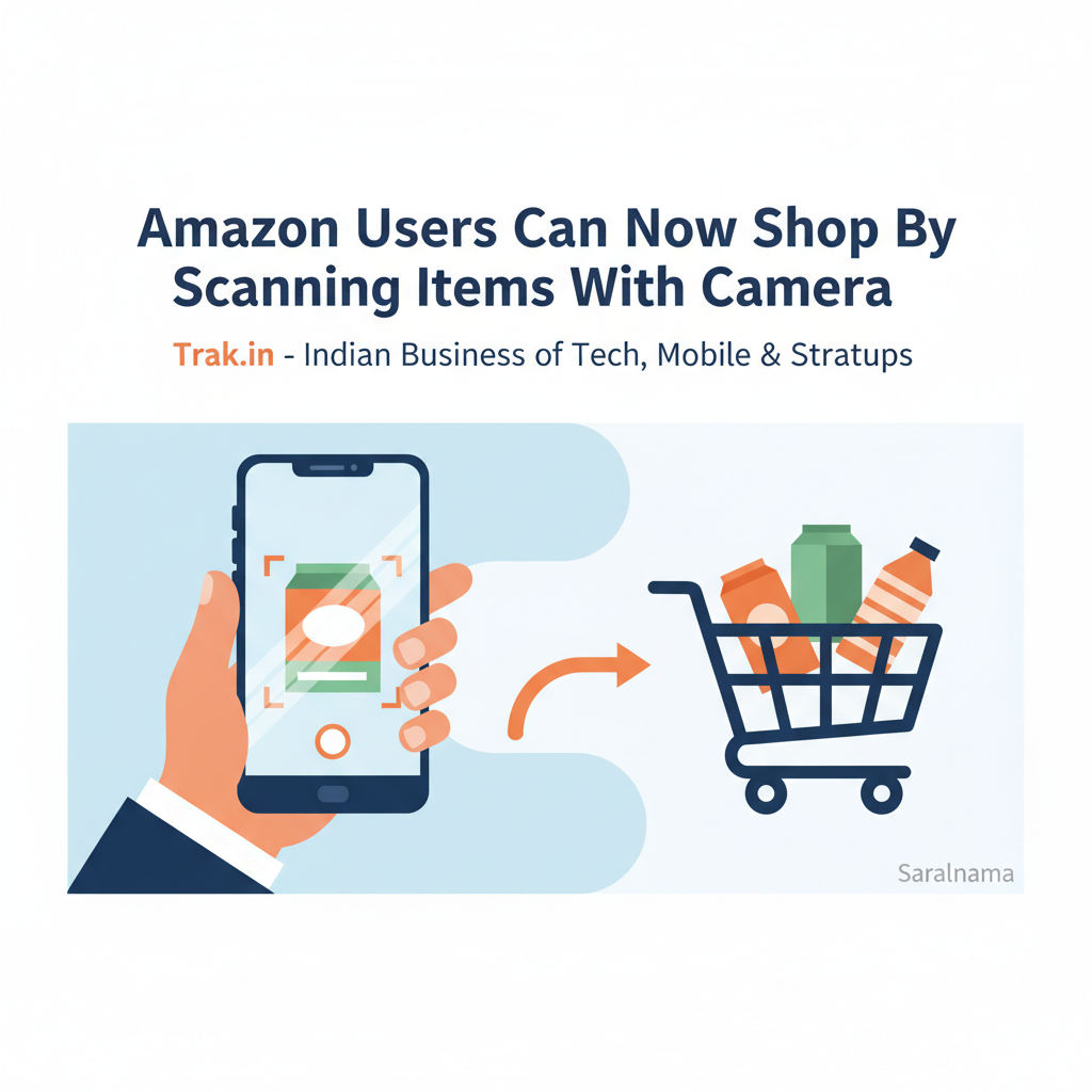 Amazon Users Can Now Shop By Scanning Items With Camera - Trak.in - Indian Business of Tech, Mobile &amp; Startups