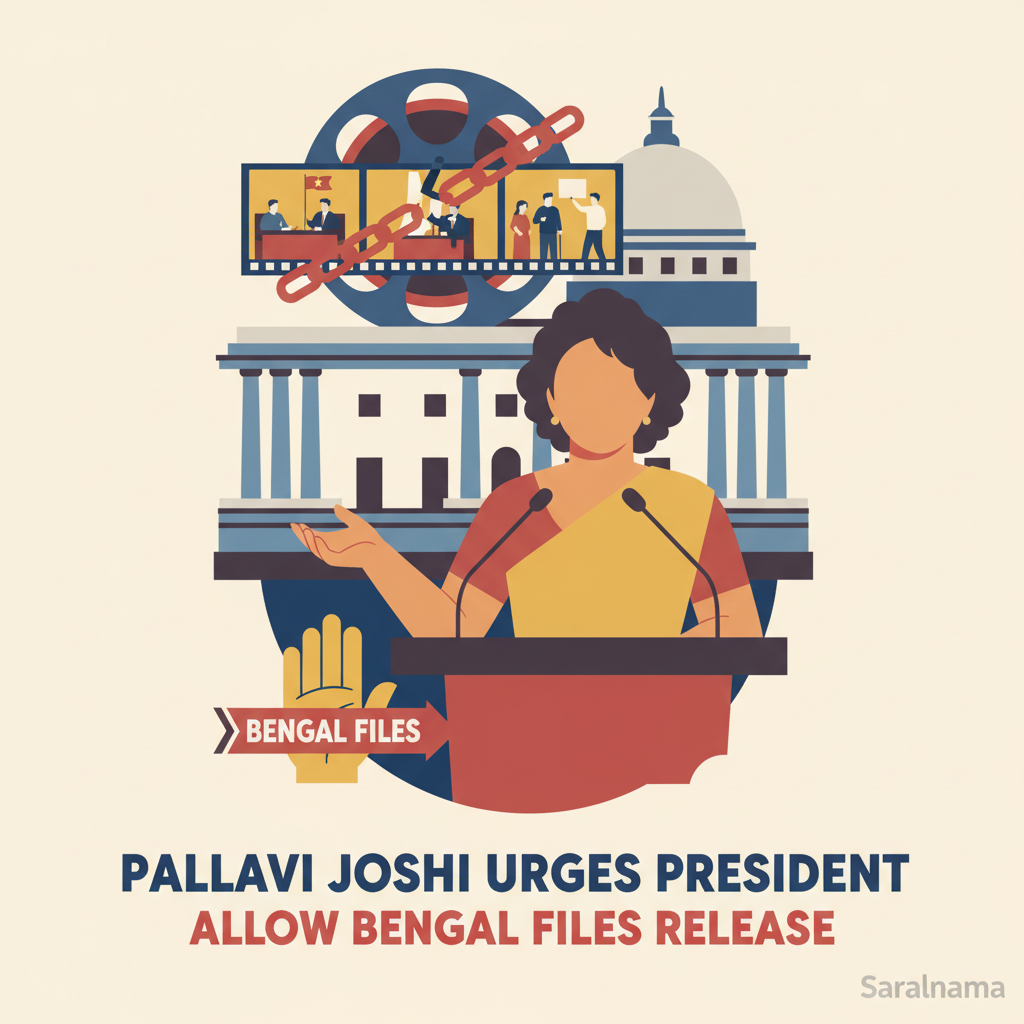 Pallavi Joshi Urges President to Allow Bengal Files Release