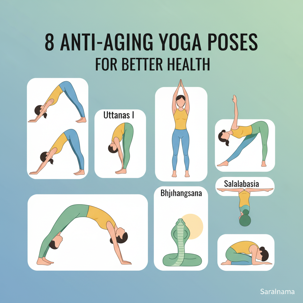 8 Anti-Aging Yoga Poses for Better Health