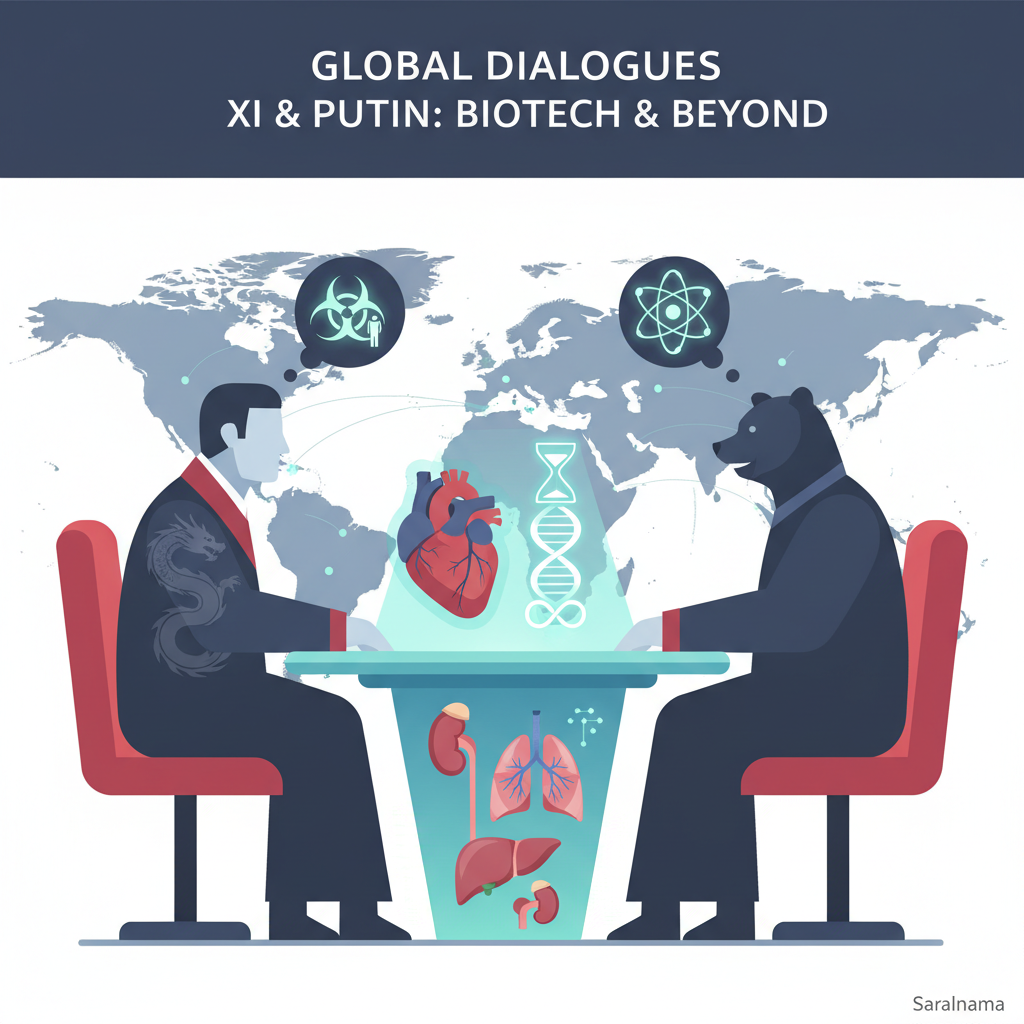 Xi and Putin Discuss Organ Transplants and Immortality