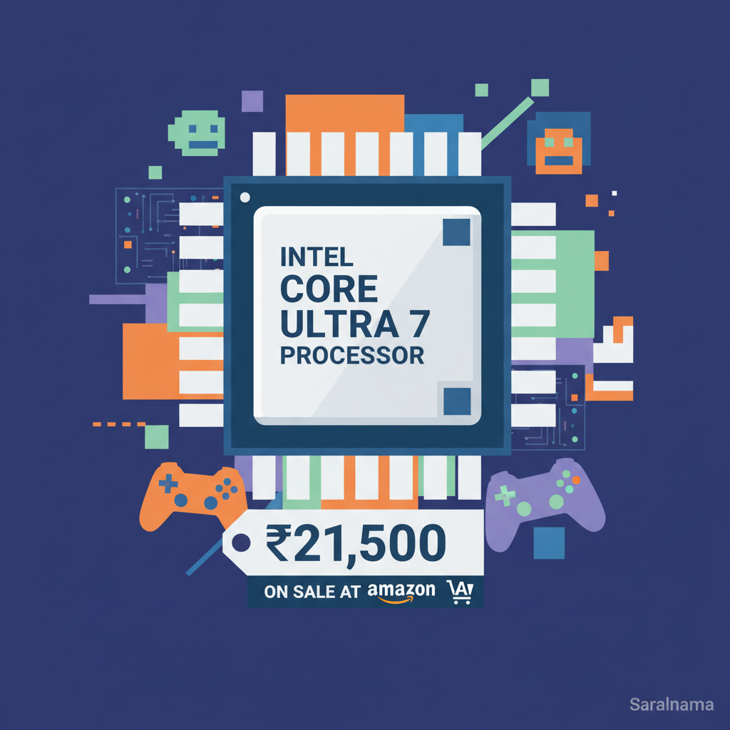 Intel Core Ultra 7 Processor on Sale for ₹21,500 at Amazon