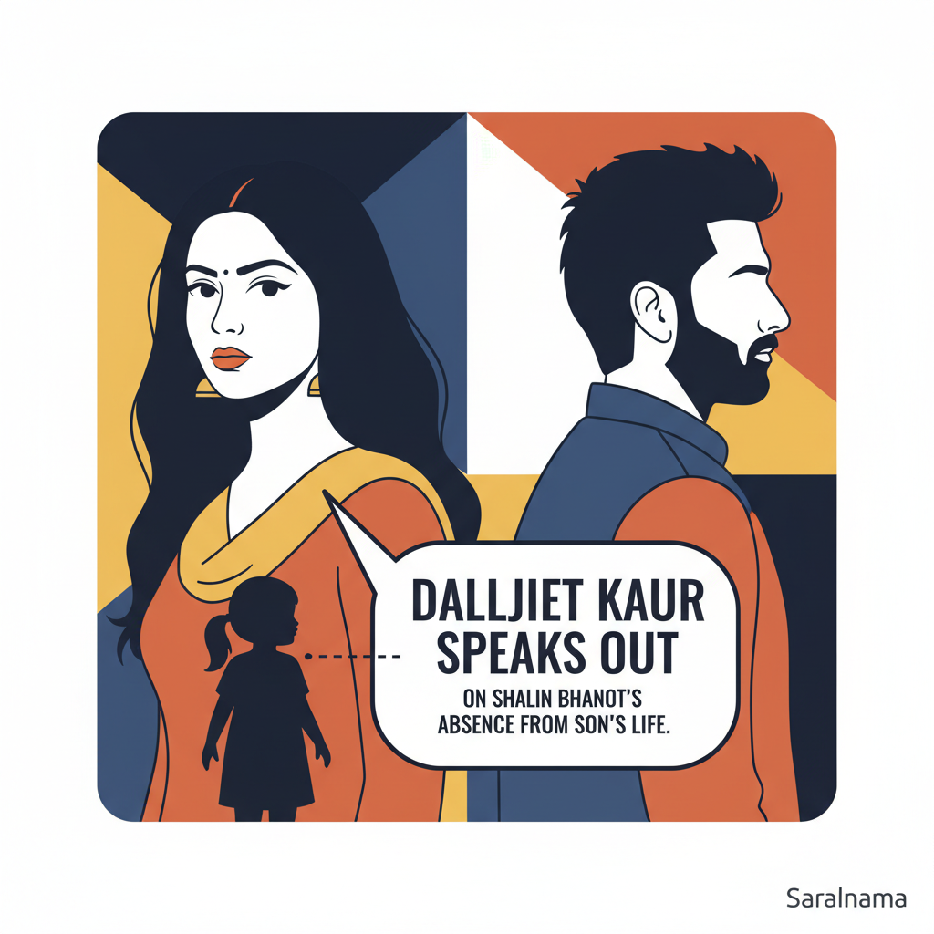 Dalljiet Kaur Speaks Out on Shalin Bhanot's Absence from Son's Life