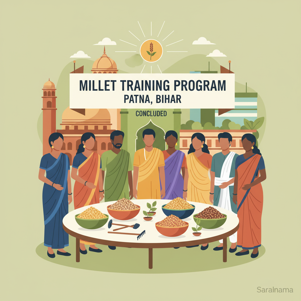 Millet Training Program Concludes in Patna