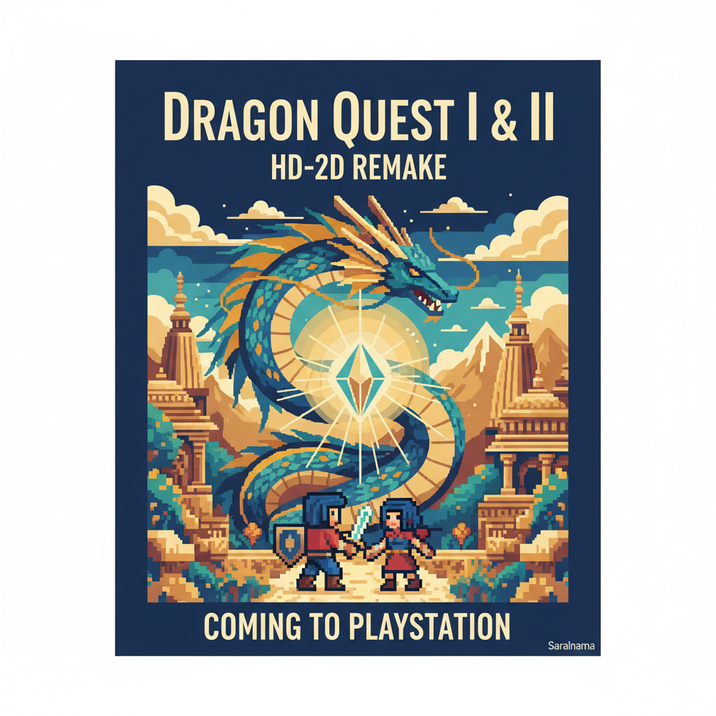 Dragon Quest I & II HD-2D Remake Coming to PlayStation