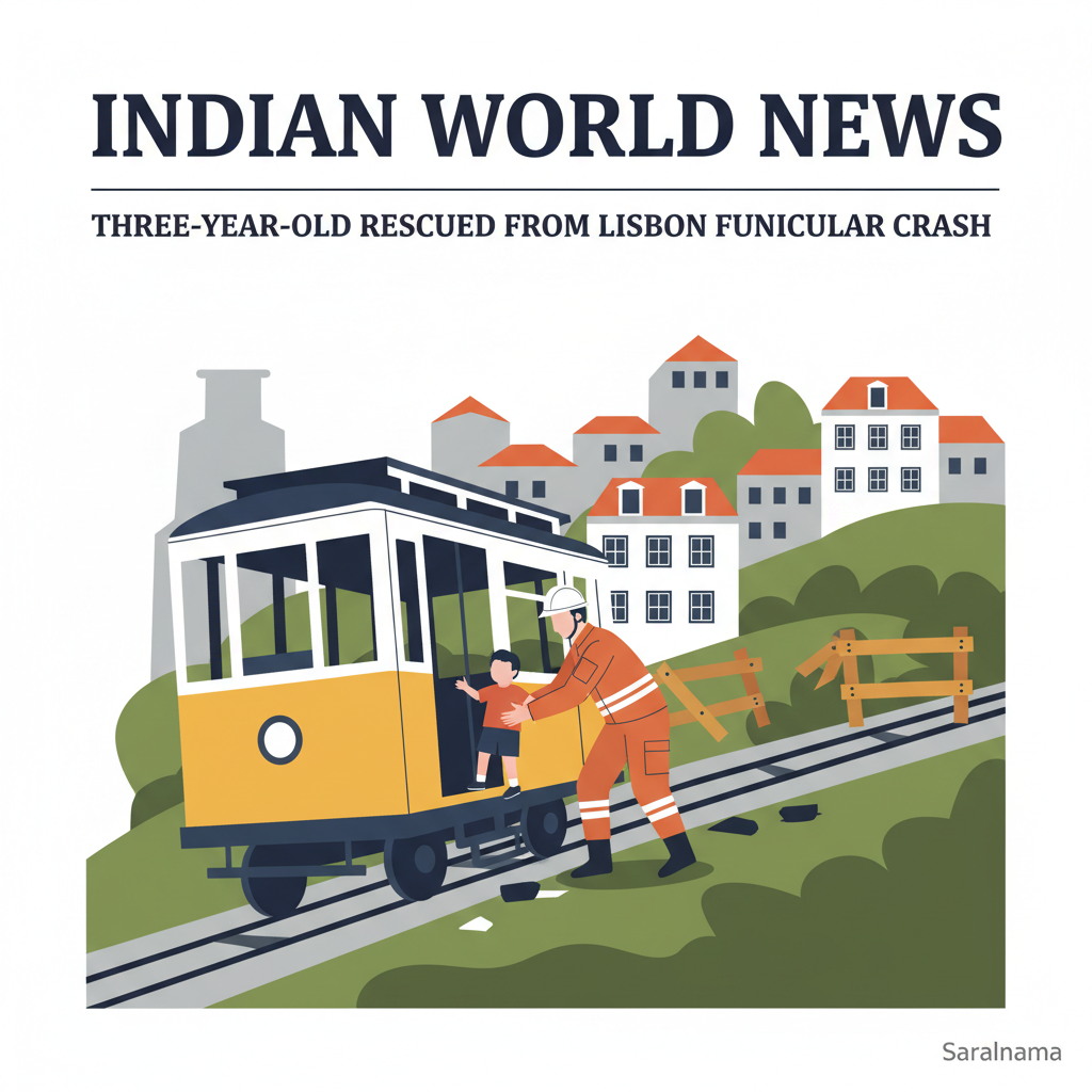 Three-Year-Old Rescued from Lisbon Funicular Crash